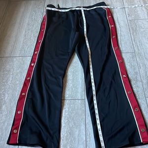 Freshman 1996 Black Tear Away Sweatpants XL
